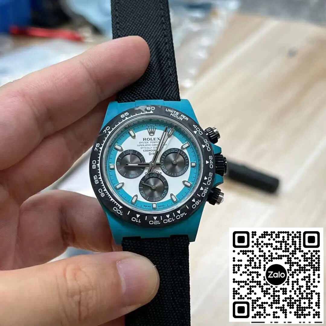 Rolex Daytona 1:1 Best Edition Diw Factory NTPT Kohlefaser-Blaugehäuse