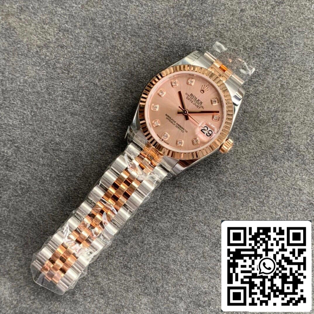 Rolex Datejust M278271-0024 1:1 Meilleure édition GS Factory Cadran en or rose