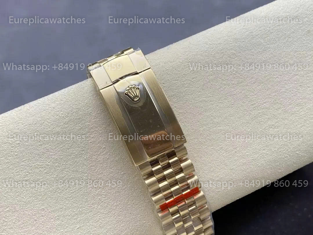 Noob Factory Rolex Sky-Dweller M336938 Gelbgold Schwarzes Zifferblatt