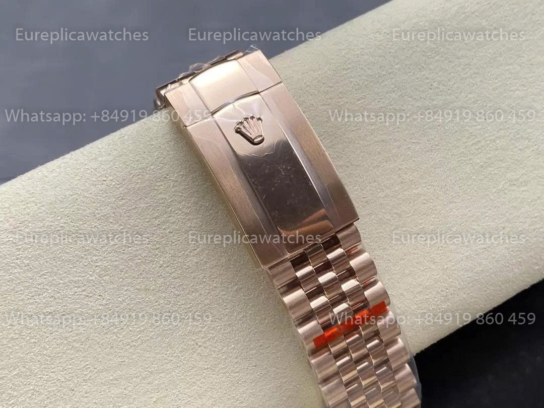 Noob Factory Rolex Sky Dweller M336935 Rose Gold Brown Dial