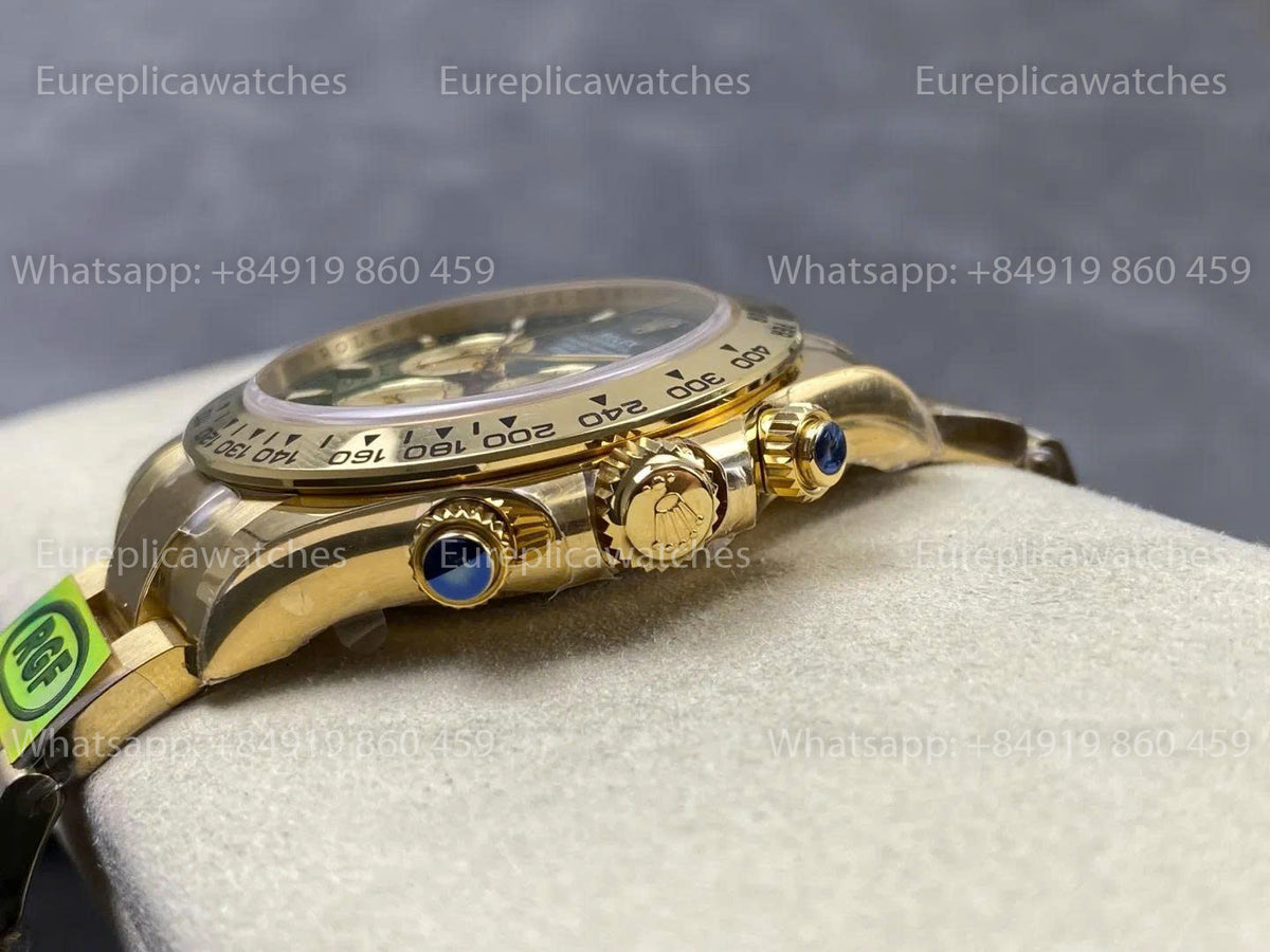 RGF Rolex Cosmograph Daytona M126508 V2 – Green Dial Weighted 226g Dandong DD4131