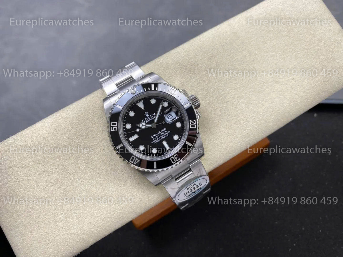 RICH Factory Rolex Submariner M126610LN - 126610 41mm V2 – JH3235 Free-Sprung