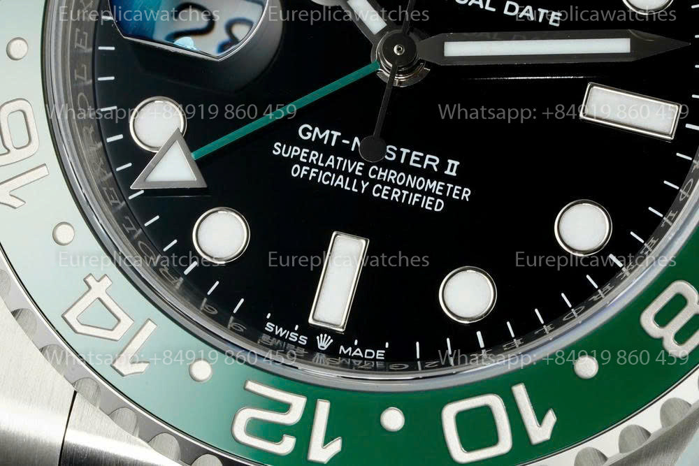 RICH Factory Rolex GMT-Master II 126720VTNR V2 – JH3285 Free-Sprung RF Factory Jubilee Strap