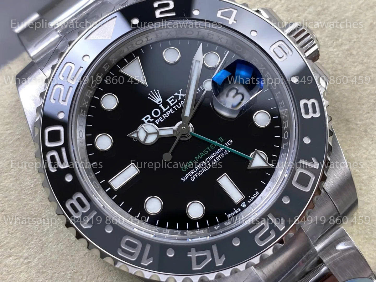 RICH Factory Rolex GMT-Master II 126710 GRNR “Bruce Wayne” V2 – JH3285 Free-Sprung