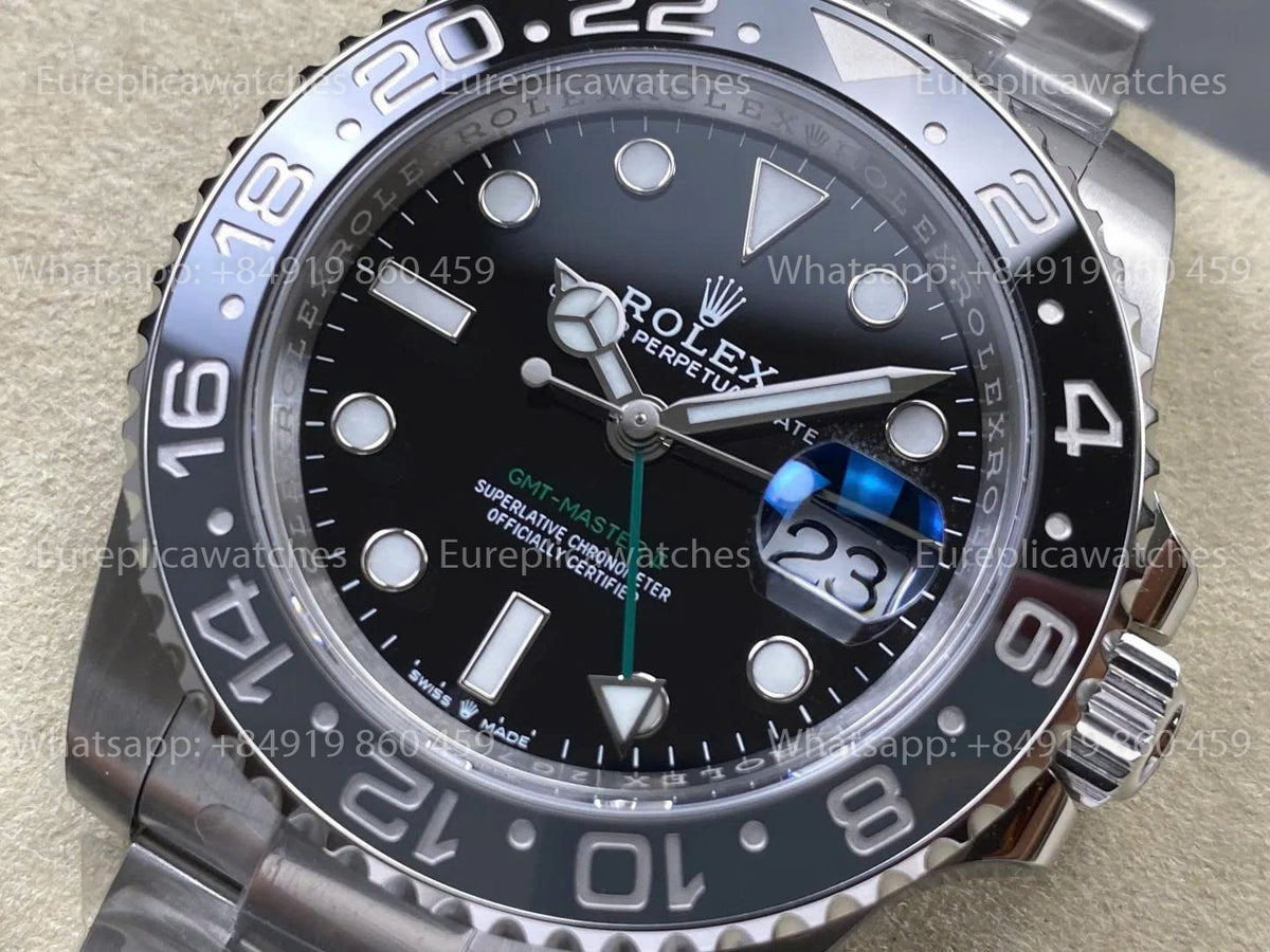 RICH Factory Rolex GMT-Master II 126710 GRNR “Bruce Wayne” V2 – JH3285 Free-Sprung