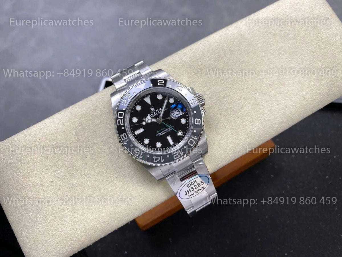 RICH Factory Rolex GMT-Master II 126710 GRNR “Bruce Wayne” V2 – JH3285 Free-Sprung