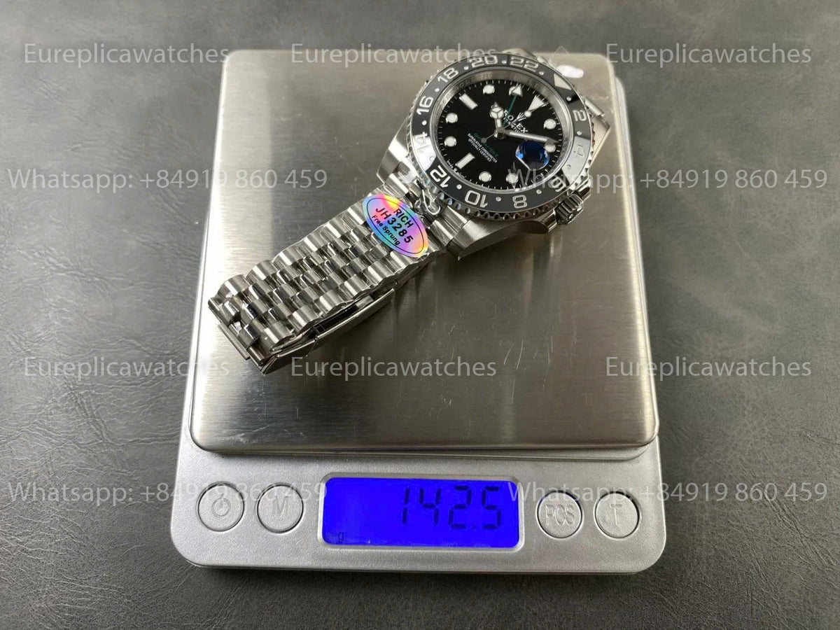 RICH Factory Rolex GMT-Master II 126710 Jubilee Strap “Bruce Wayne” V2 – JH3285 Free-Sprung