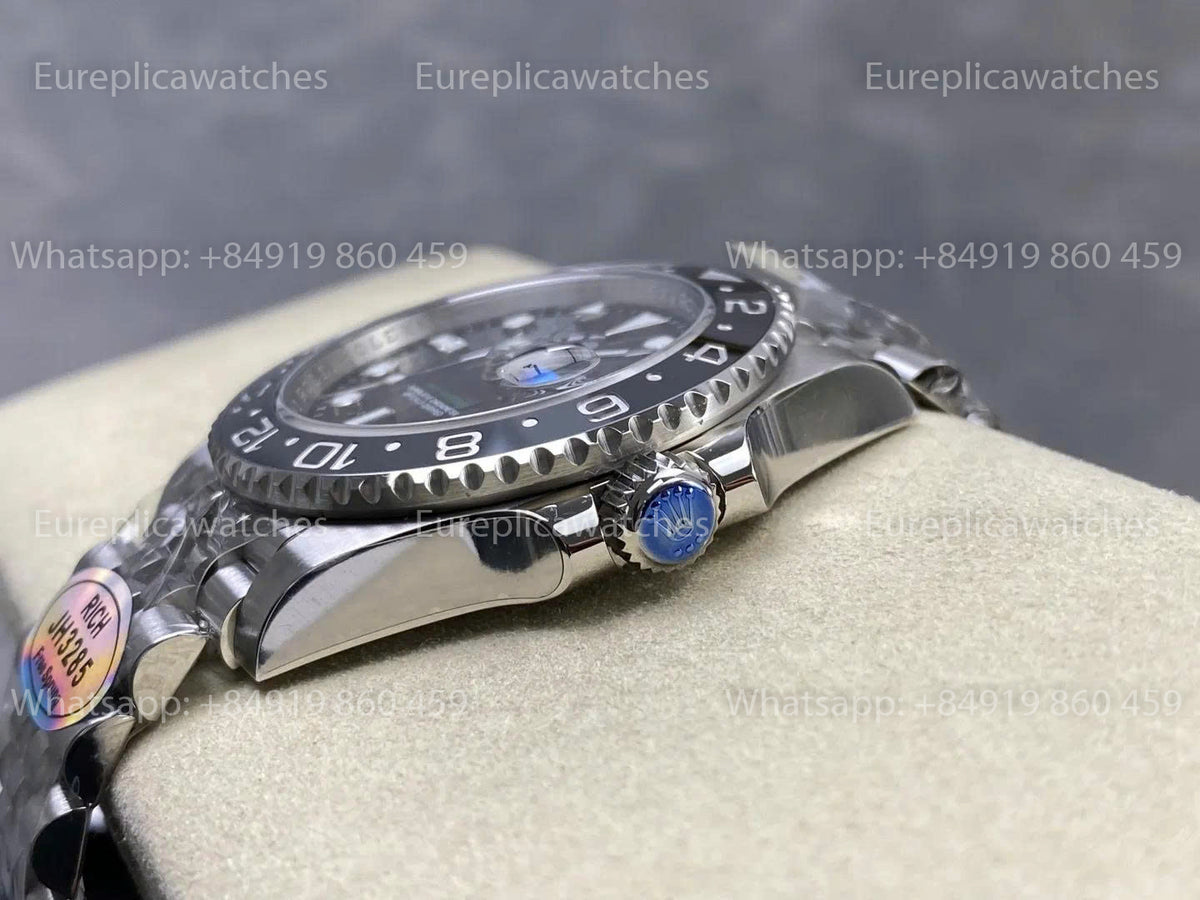 RICH Factory Rolex GMT-Master II 126710 Jubilee Strap “Bruce Wayne” V2 – JH3285 Free-Sprung