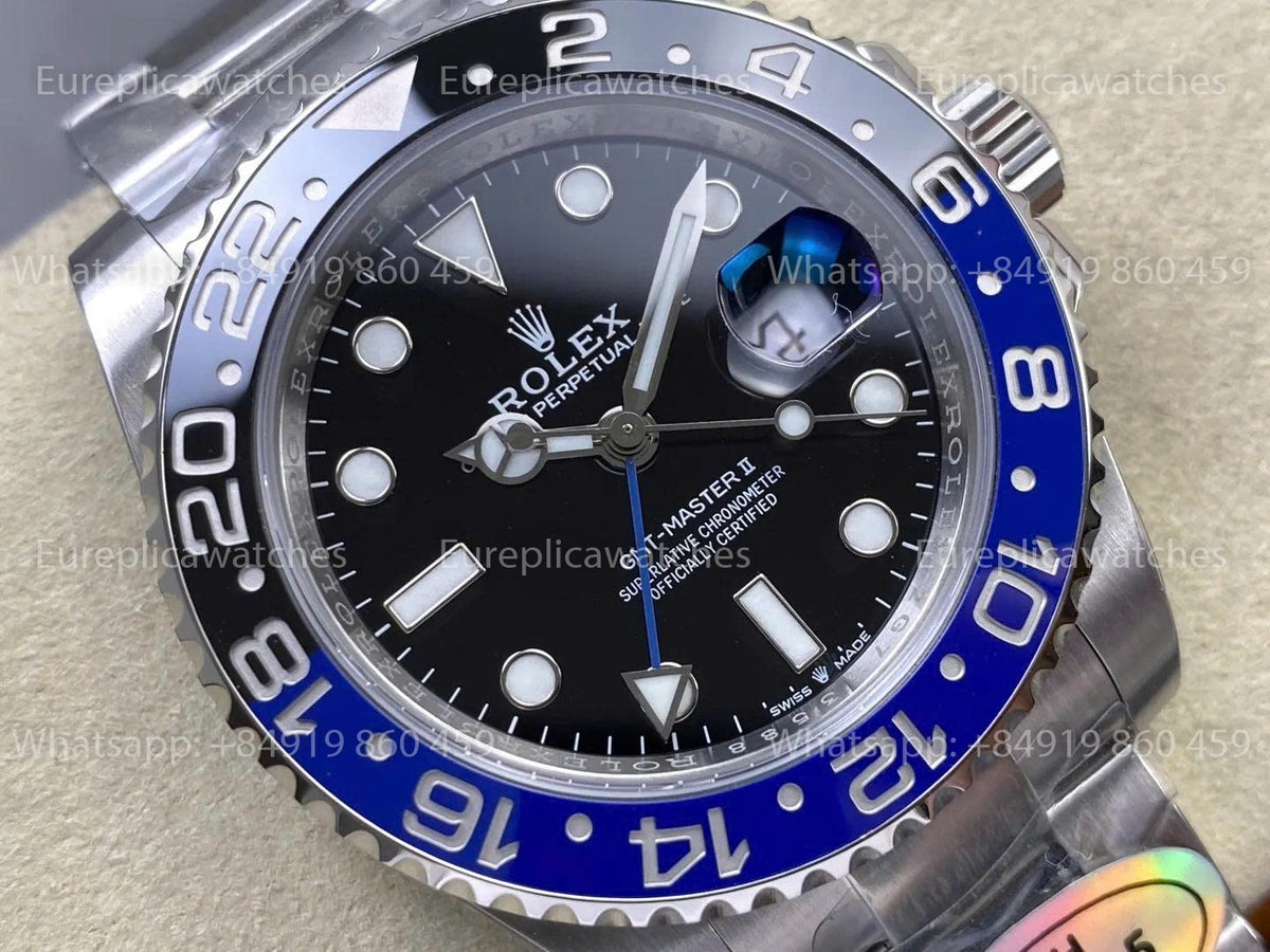 RICH Factory Rolex GMT-Master II 126710BLNR “Batgirl” V2 – JH3285 Free-Sprung