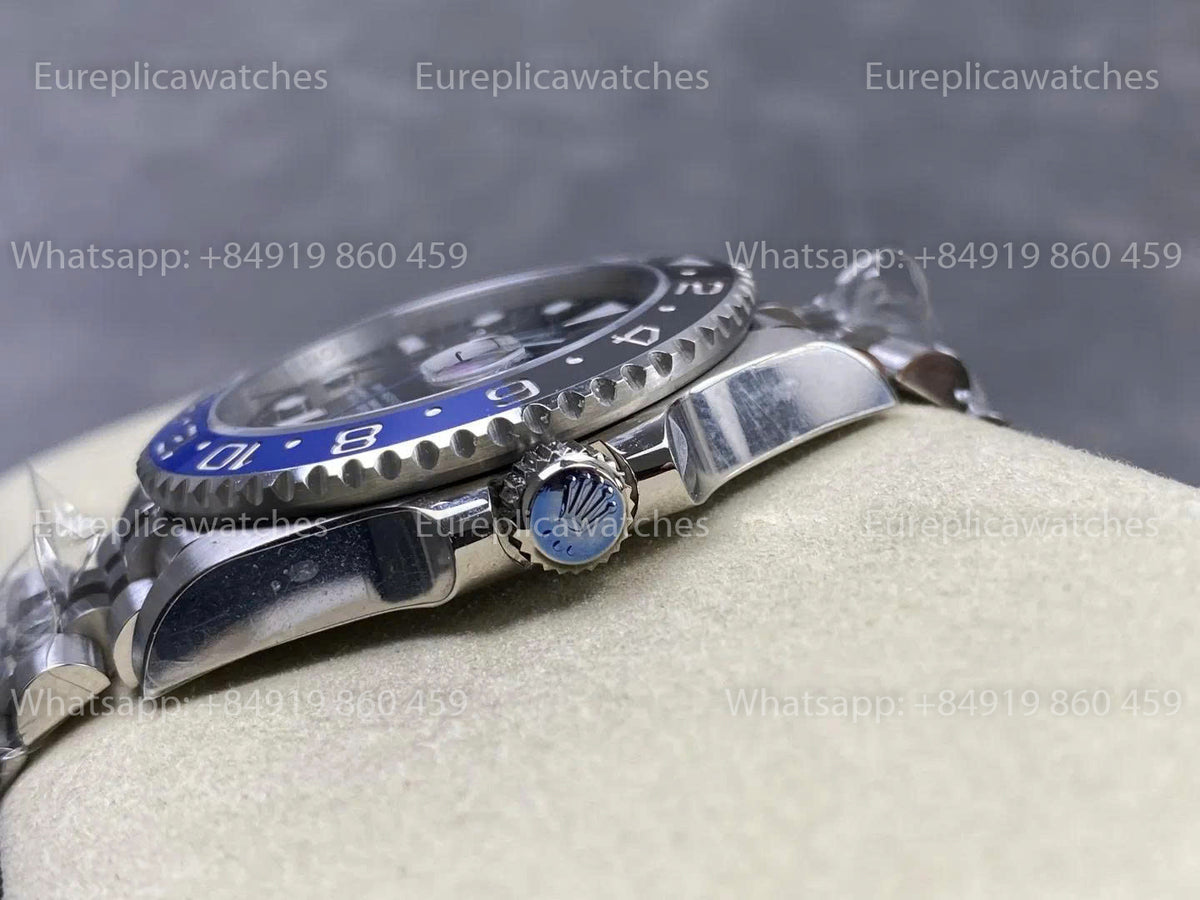 RICH Factory Rolex GMT-Master II 126710BLNR “Batgirl” V2 – JH3285 Free-Sprung Jubilee Strap