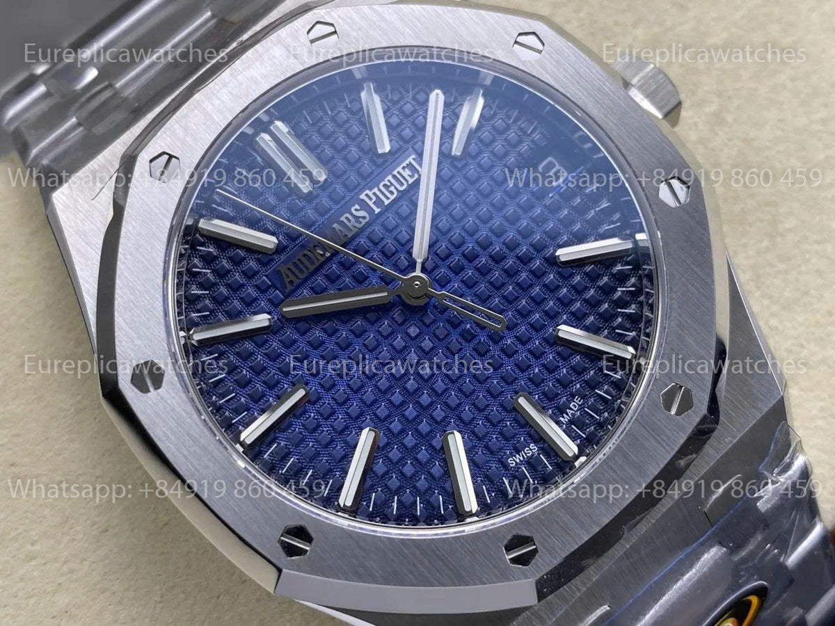 DDF Factory Audemars Piguet Royal Oak 15510ST 41mm Blue Dial Stainless Steel