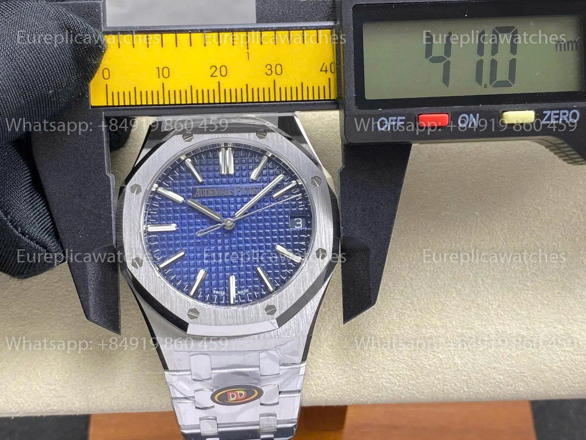 DDF Factory Audemars Piguet Royal Oak 15510ST 41mm Blue Dial Stainless Steel