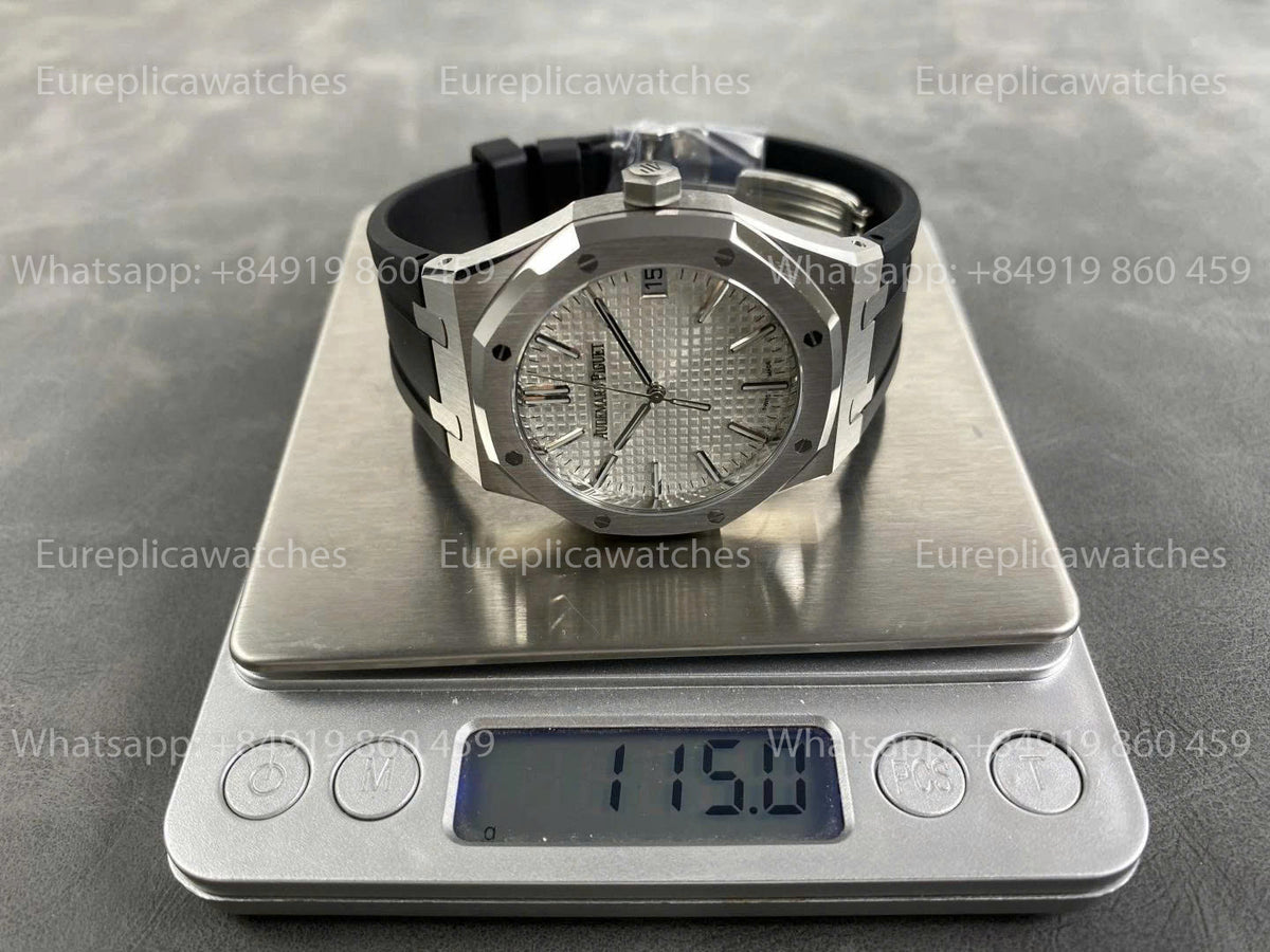 DDF Factory Audemars Piguet Royal Oak 15510ST 41mm White Dial Rubber Strap