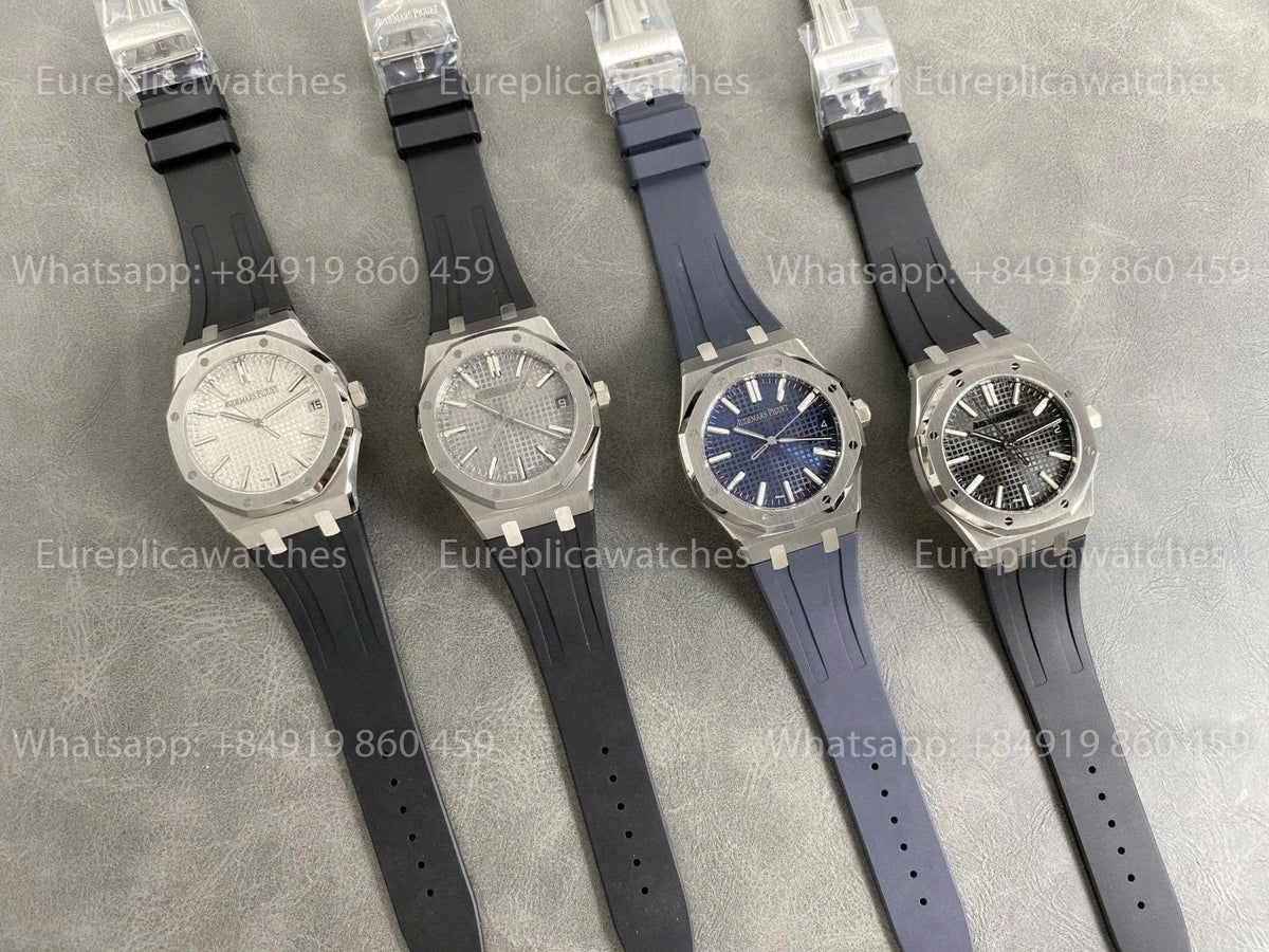 DDF Factory Audemars Piguet Royal Oak 15510ST 41mm White Dial Rubber Strap