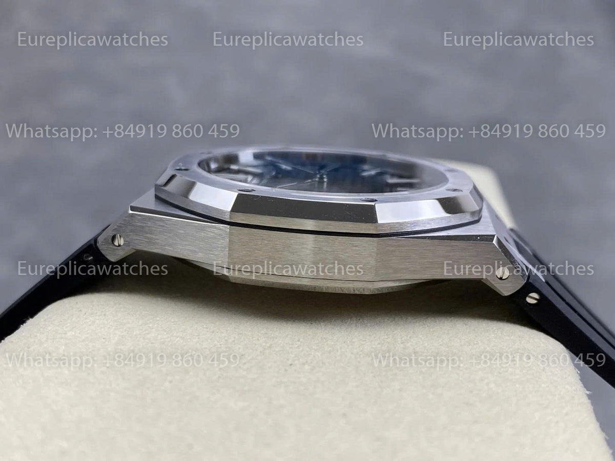 DDF Factory Audemars Piguet Royal Oak 15510ST 41mm Black Dial Rubber Strap