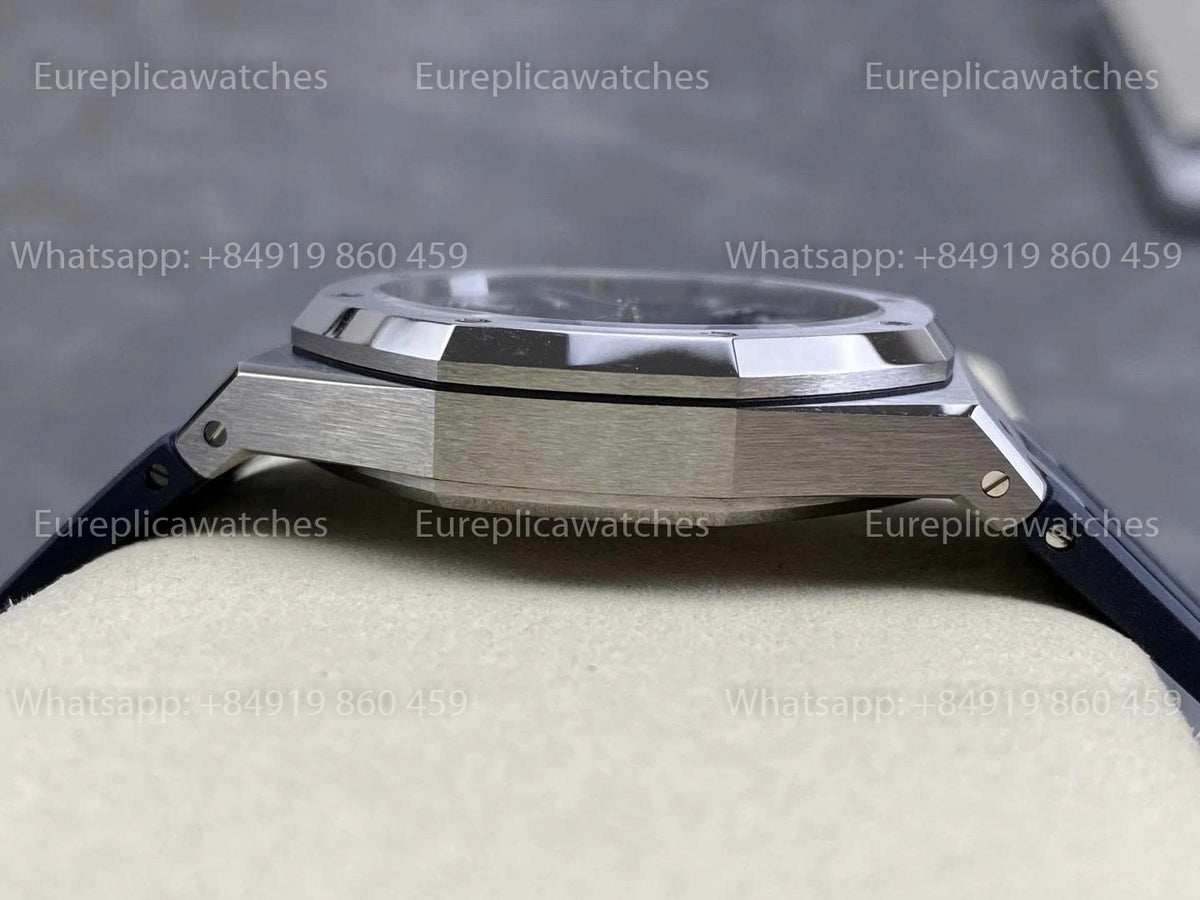 DDF Factory Audemars Piguet Royal Oak 15510ST 41mm Blue Dial Rubber Strap