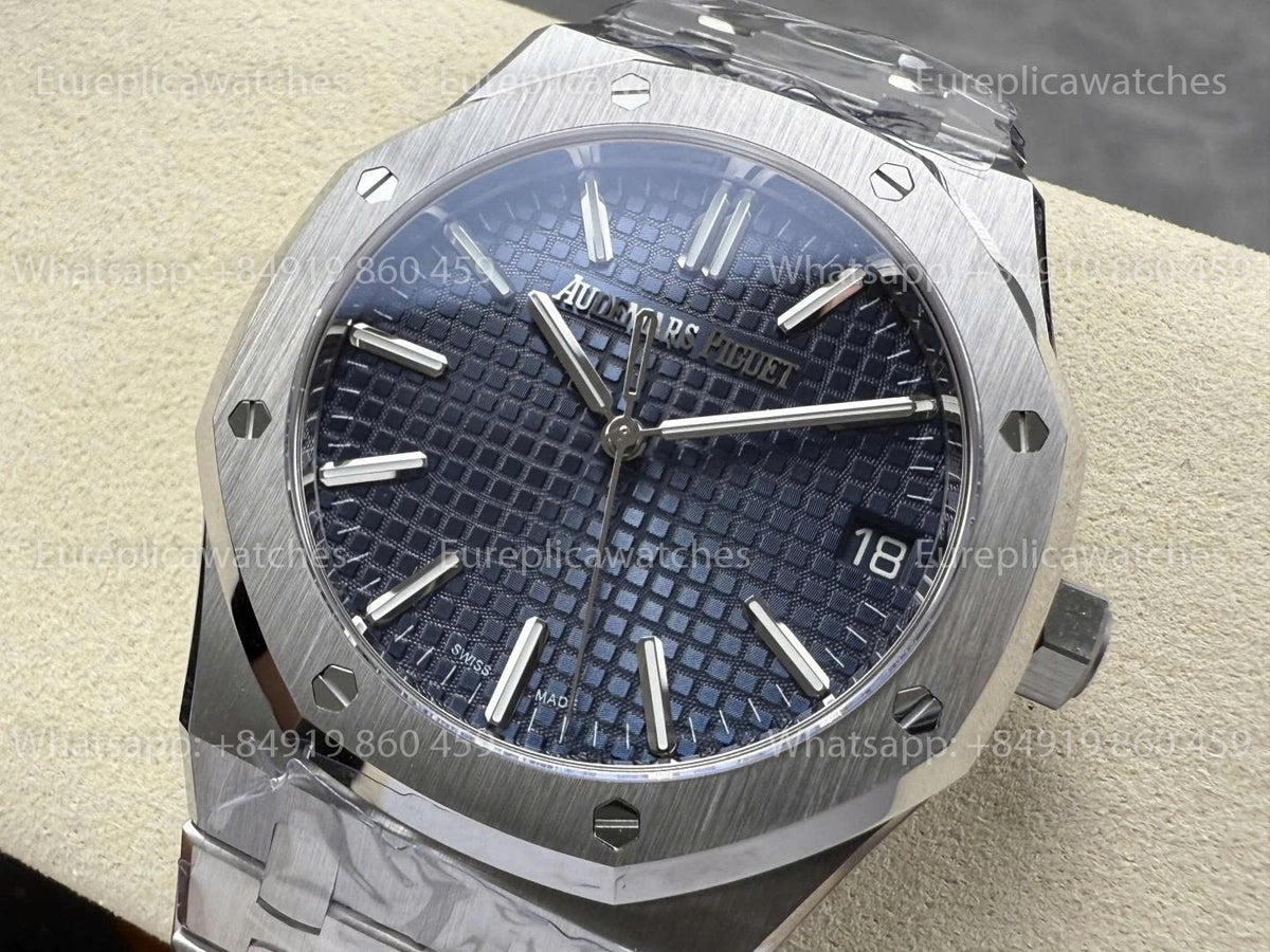 DDF Factory Audemars Piguet Royal Oak 15510ST 41mm Dark Blue Dial Stainless Steel