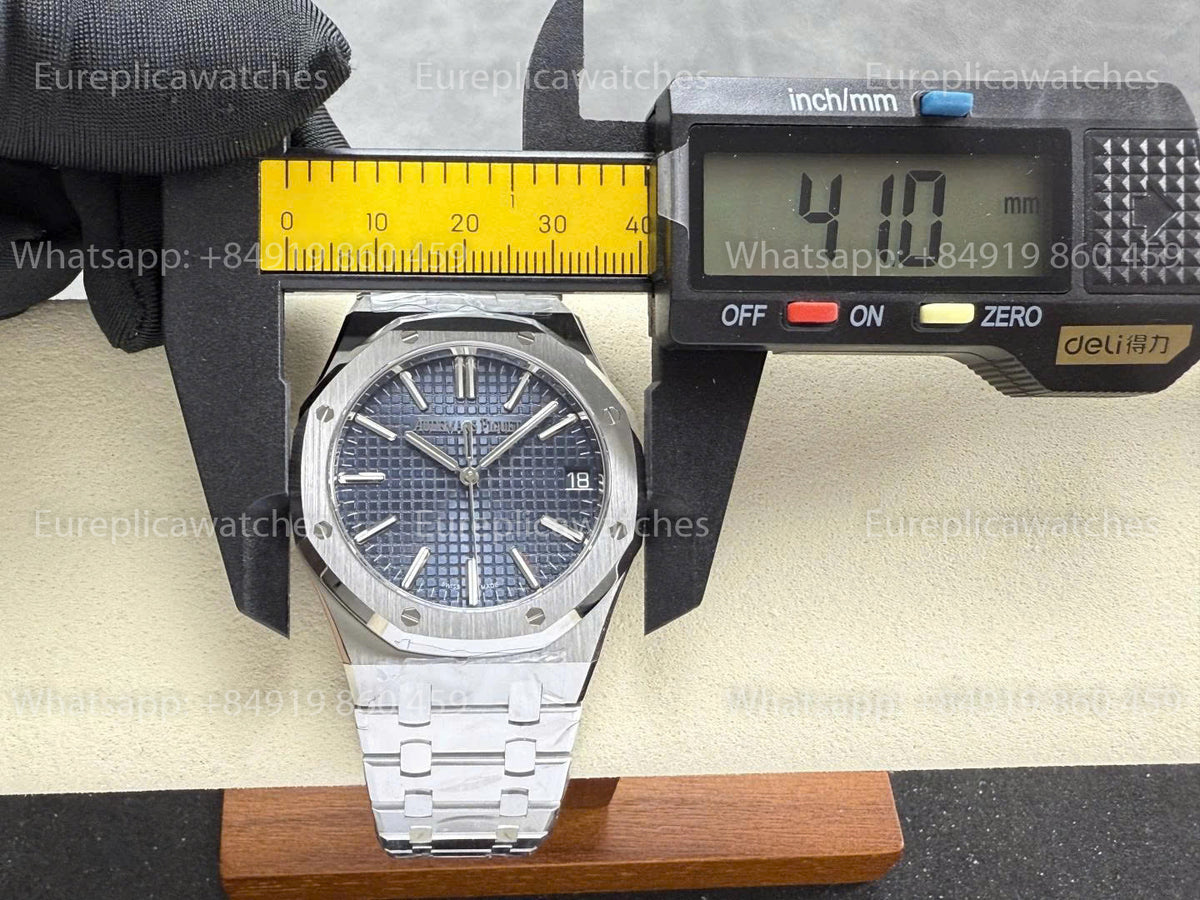DDF Factory Audemars Piguet Royal Oak 15510ST 41mm Dark Blue Dial Stainless Steel