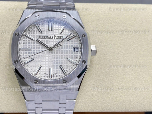 DDF Factory Audemars Piguet Royal Oak 15510ST 41mm White Dial Stainless Steel