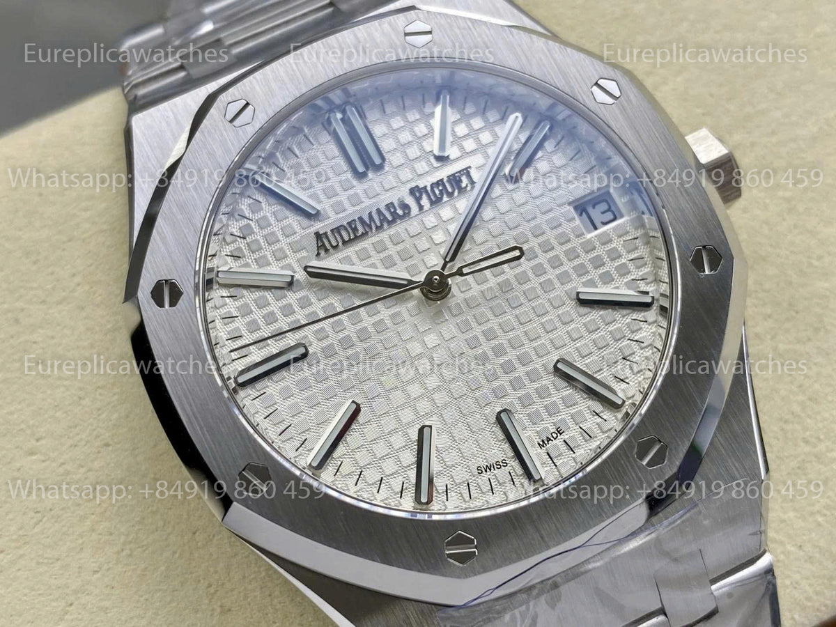 DDF Factory Audemars Piguet Royal Oak 15510ST 41mm White Dial Stainless Steel