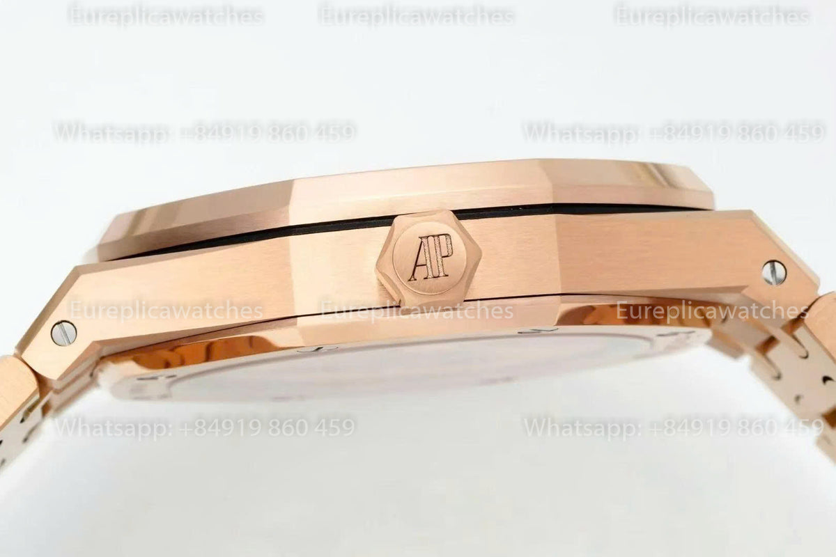 DDF Factory Audemars Piguet Royal Oak 15510ST 41mm Blue Dial Rose Gold