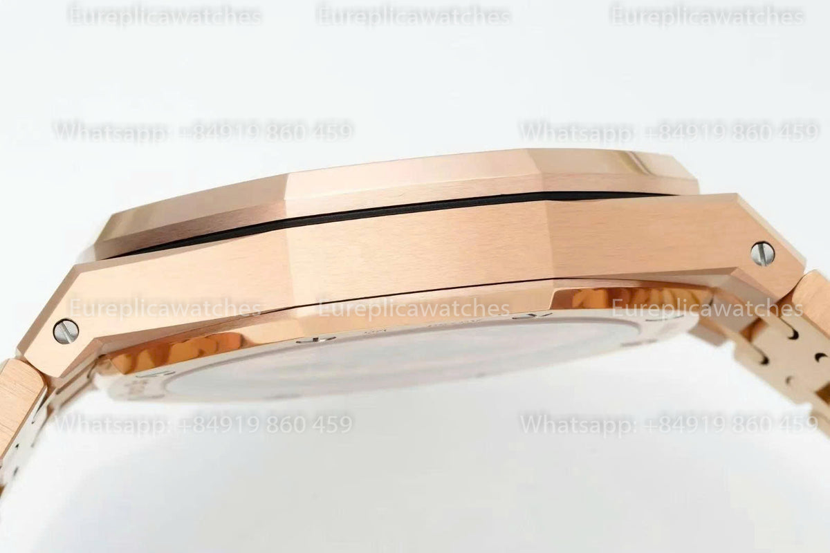 DDF Factory Audemars Piguet Royal Oak 15510ST 41mm Blue Dial Rose Gold