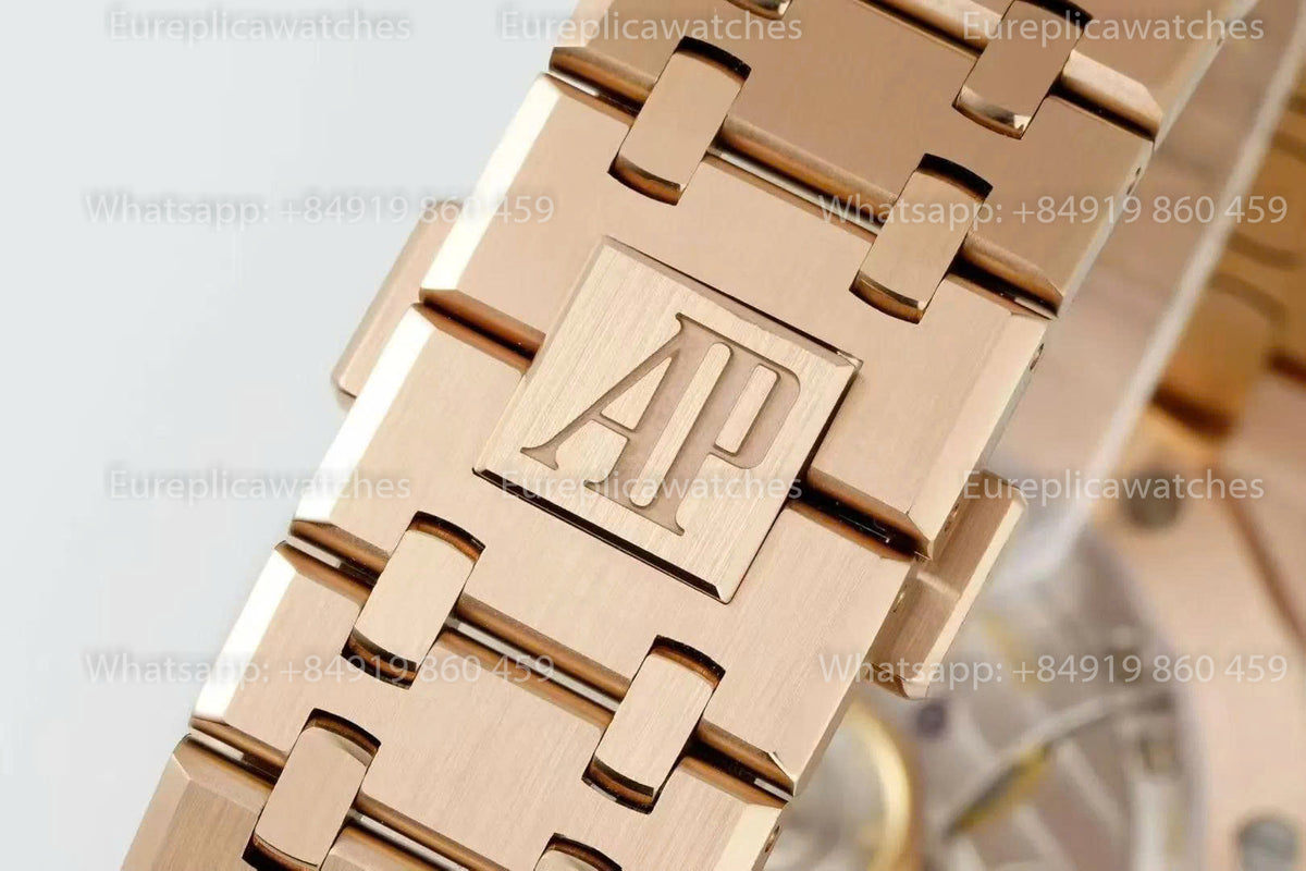 DDF Factory Audemars Piguet Royal Oak 15510ST 41mm Blue Dial Rose Gold