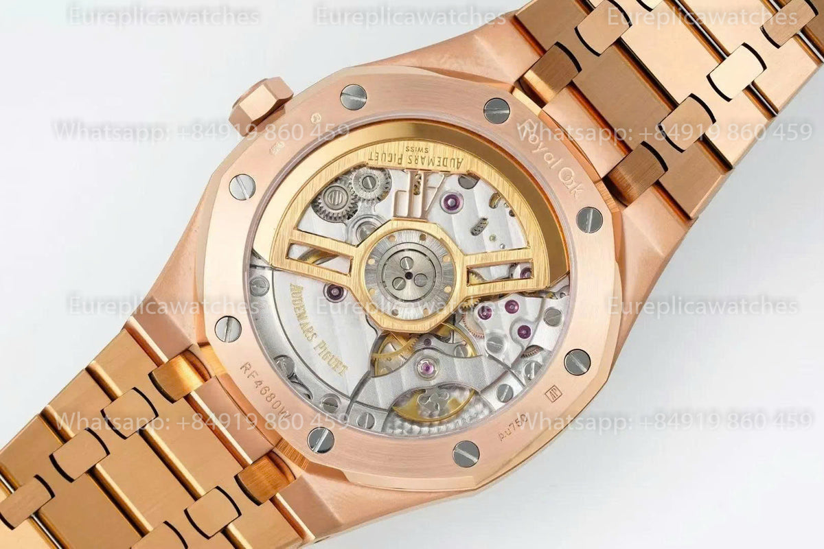 DDF Factory Audemars Piguet Royal Oak 15510ST 41mm Blue Dial Rose Gold