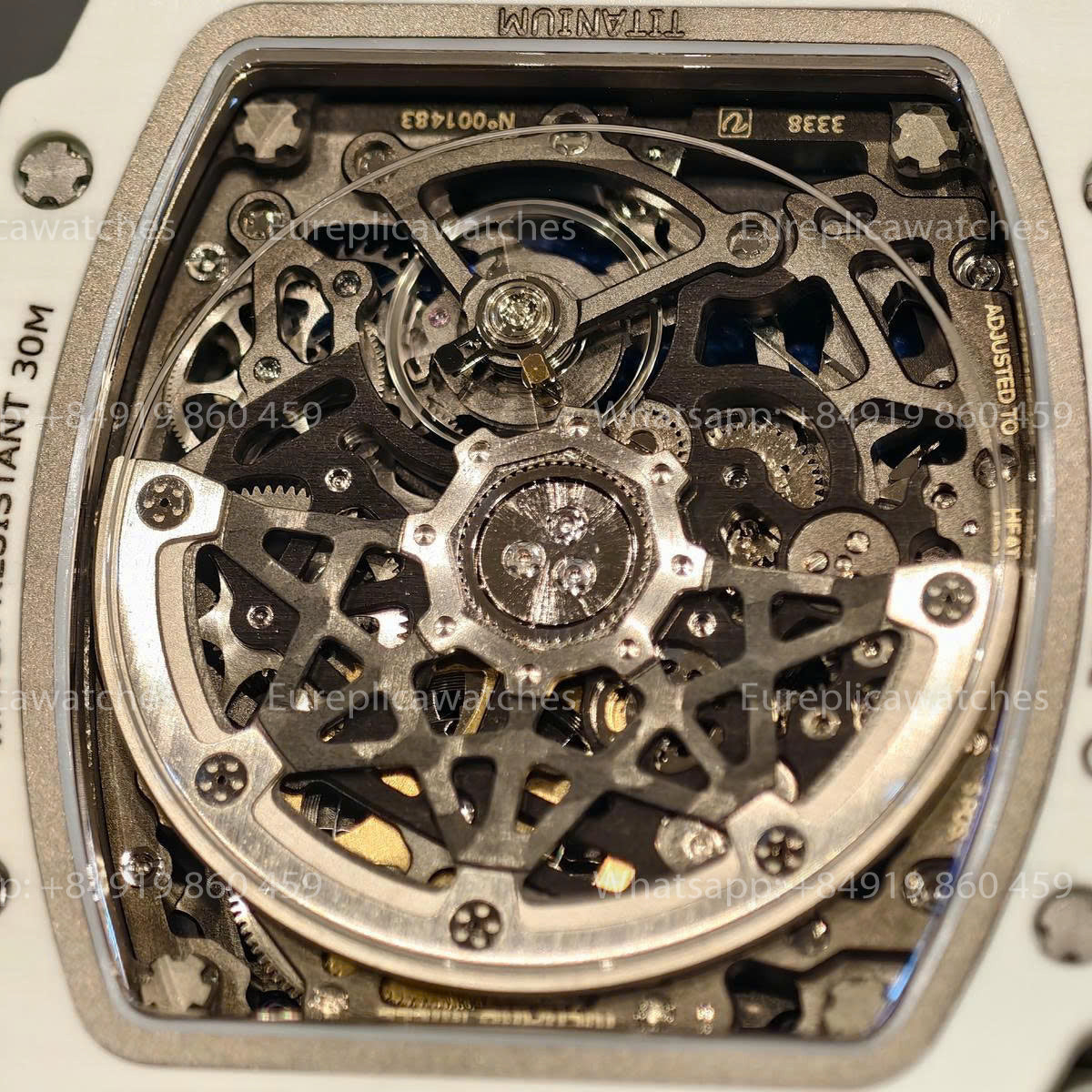 RICH Factory – Richard Mille RM67-02 mit NTPT-Carbongehäuse, nur 32 Gramm schwer.