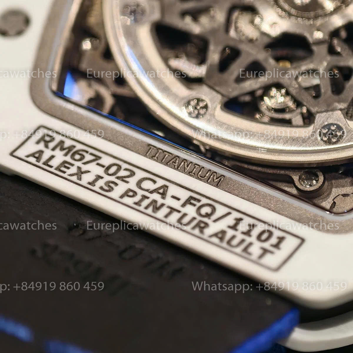 RICH Factory – Richard Mille RM67-02 mit NTPT-Carbongehäuse, nur 32 Gramm schwer.