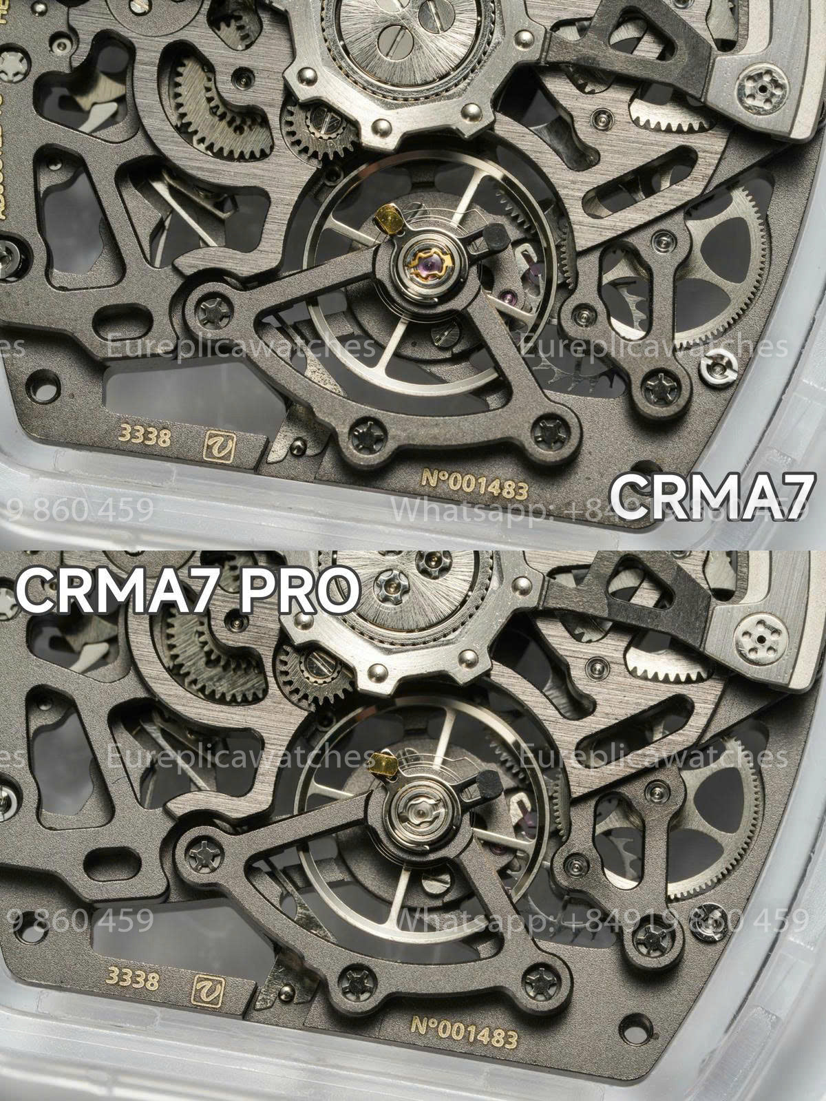 RICH Factory – Richard Mille RM67-02 mit NTPT-Carbongehäuse, nur 32 Gramm schwer.