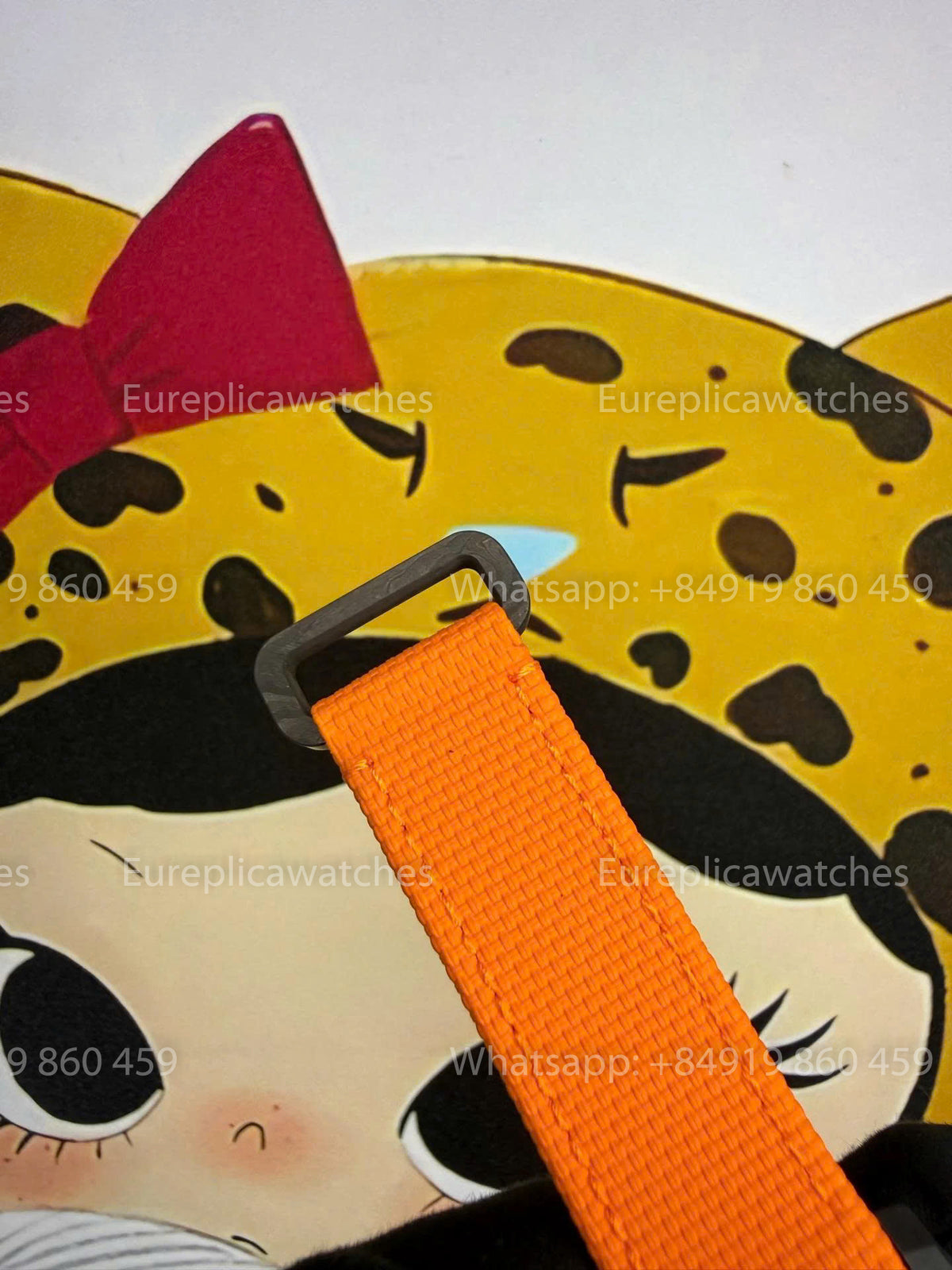 Sonic Factory Patek Philippe Aquanaut 5167 Orange Fabric Strap