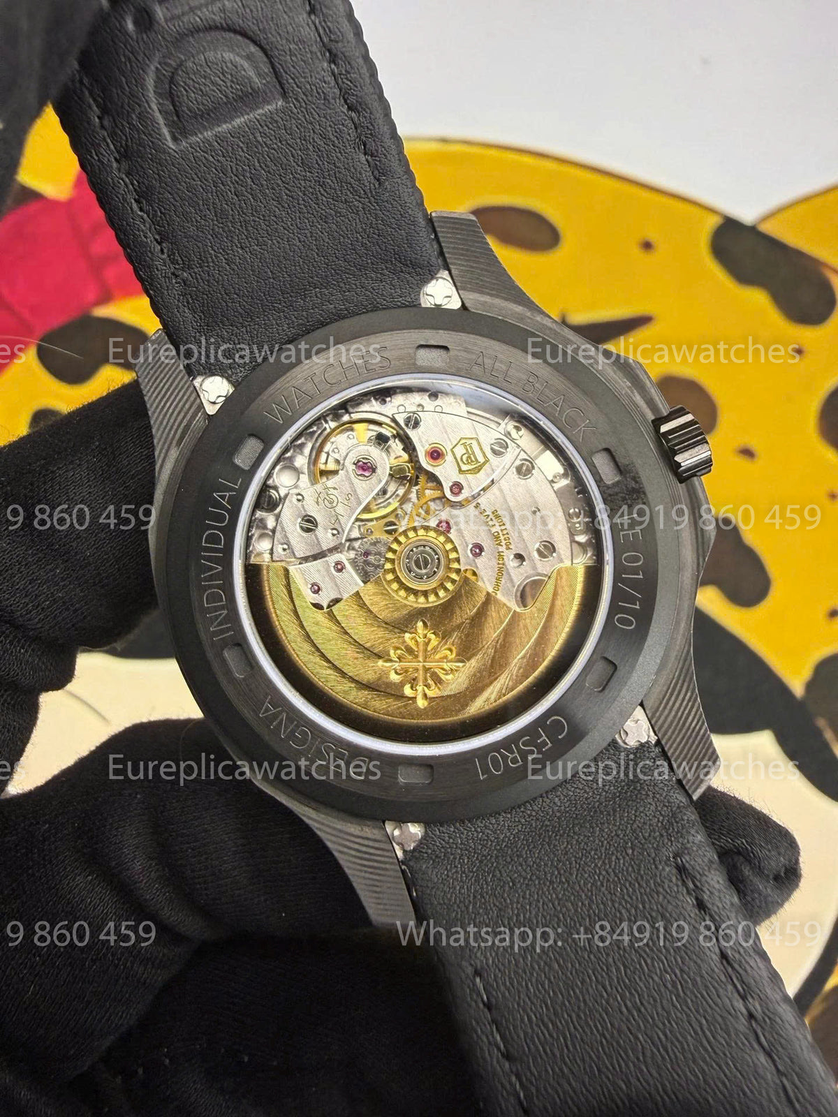 Sonic Factory Patek Philippe Aquanaut 5167 Black Fabric Strap