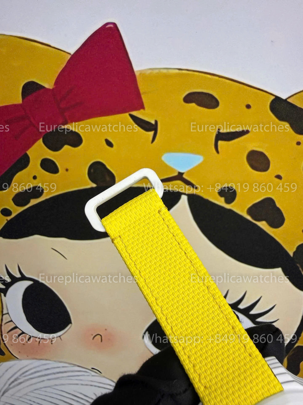 Sonic Factory Patek Philippe Aquanaut 5167 Yellow Dial and Fabric Strap