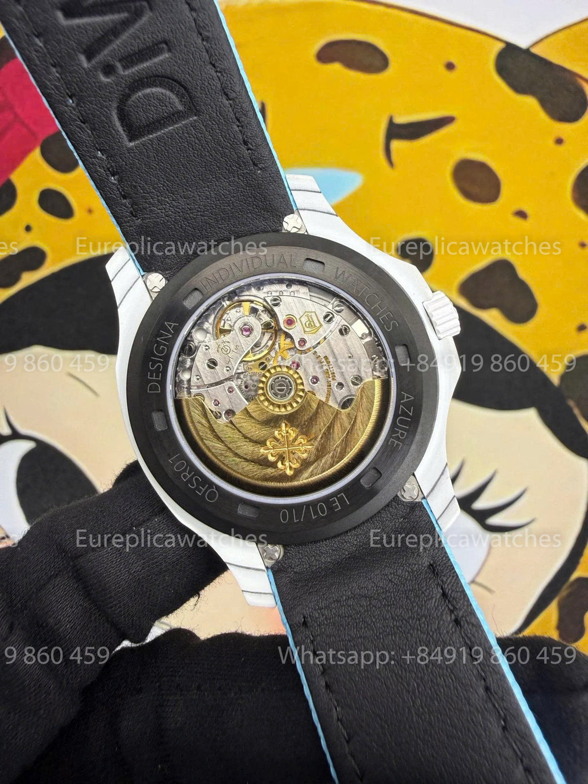 Sonic Factory Patek Philippe Aquanaut 5167 Blue Dial and Fabric Strap