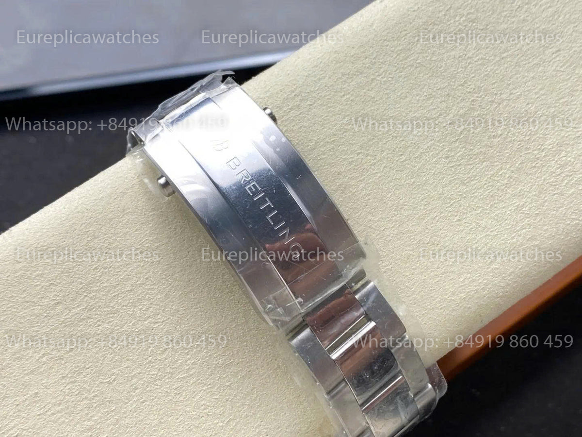 TF Factory Breitling Superocean 44 Blue Bezel and Blue Dial SS strap
