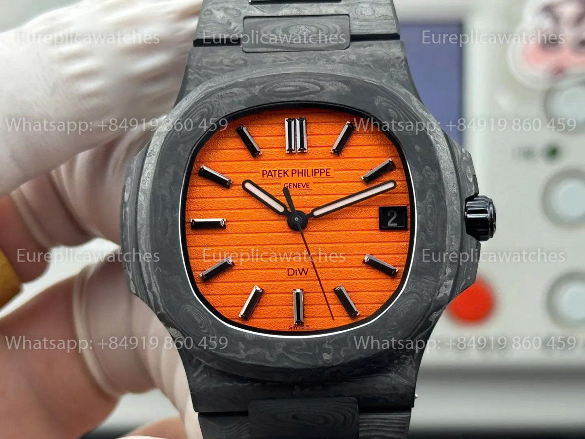 DIW Factory Patek Philippe Nautilus 5711 DiW Orange Dial