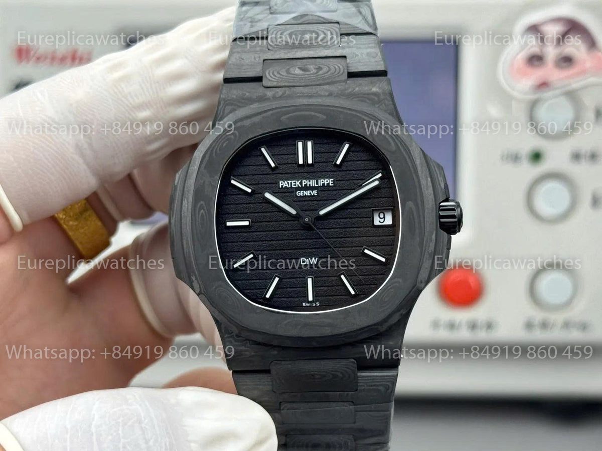DIW Factory Patek Philippe Nautilus 5711 DiW Schwarzes 3D-Zifferblatt