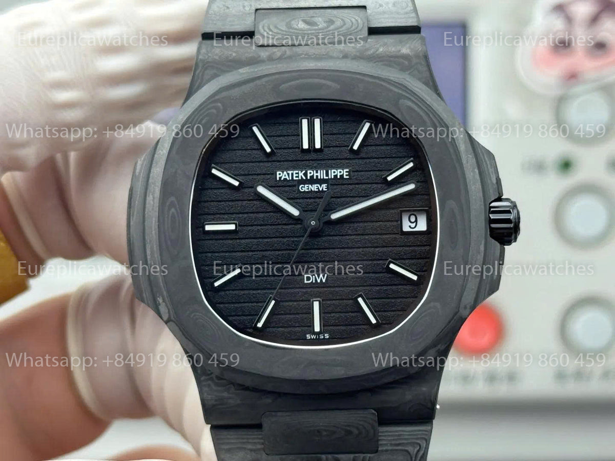 DIW Factory Patek Philippe Nautilus 5711 DiW Schwarzes 3D-Zifferblatt