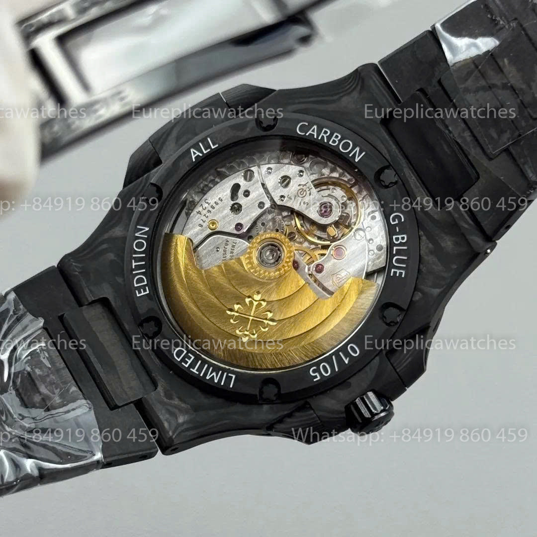 DIW Factory Patek Philippe Nautilus 5711 DiW Schwarzes 3D-Zifferblatt