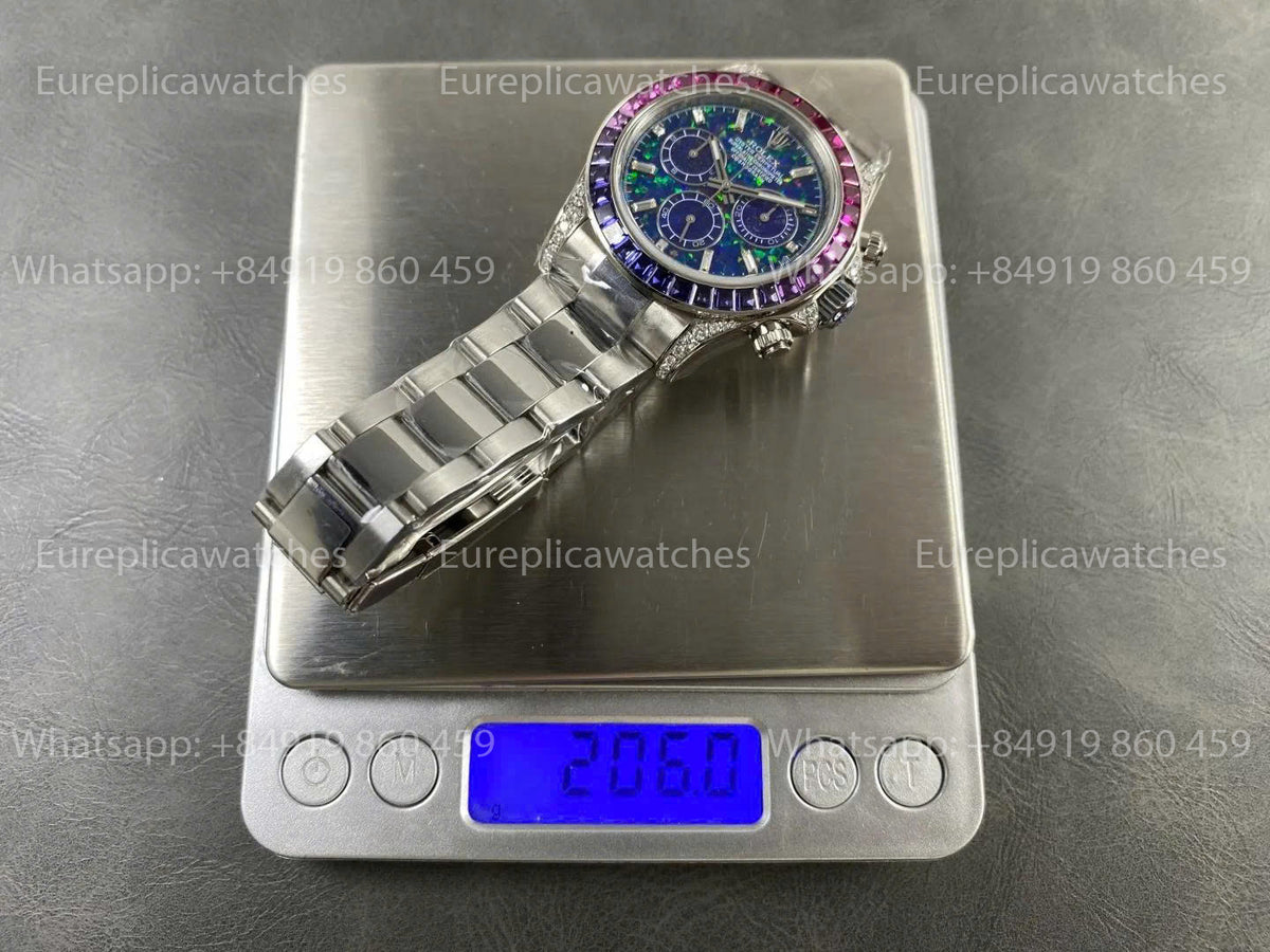 G1F Factory Rolex Daytona 126596SABV – Gemstone Dial