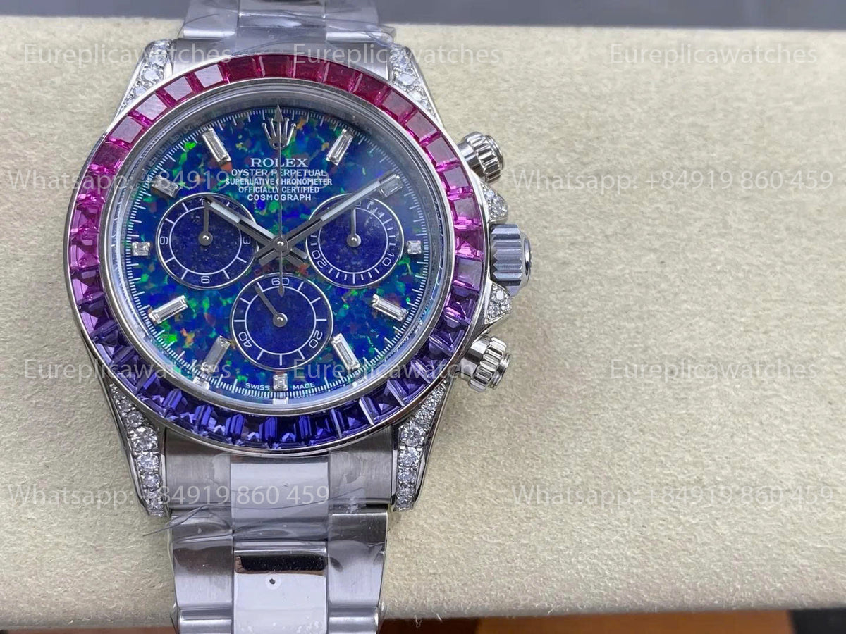 G1F Factory Rolex Daytona 126596SABV – Gemstone Dial