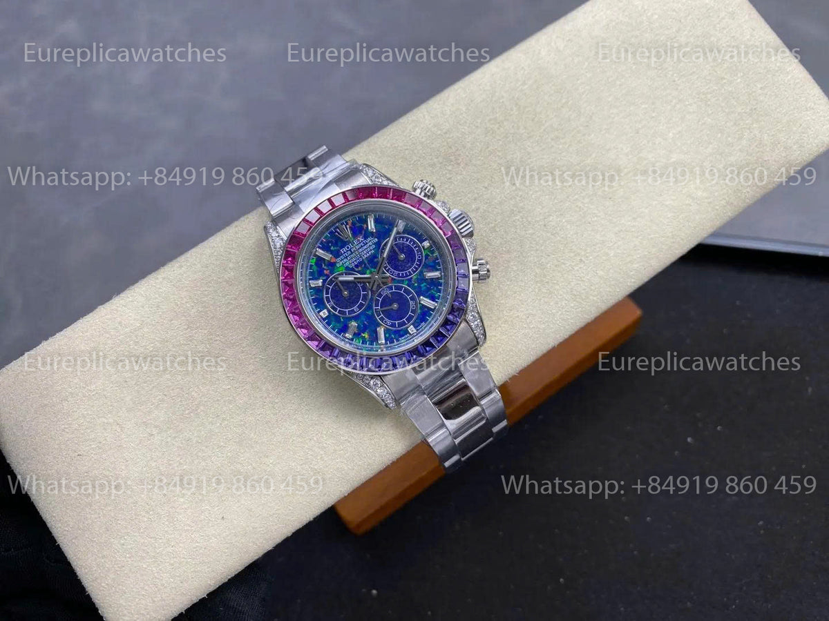 G1F Factory Rolex Daytona 126596SABV – Gemstone Dial