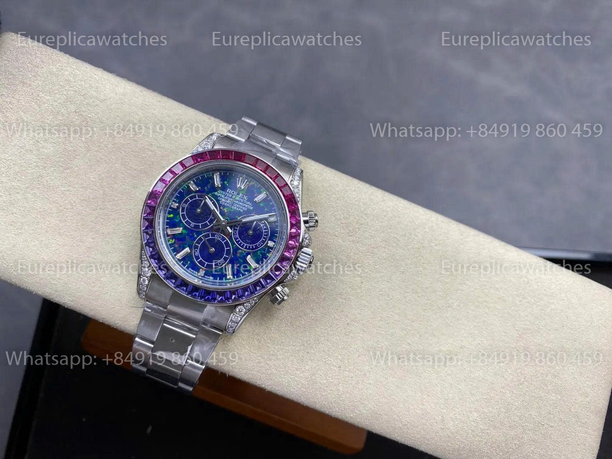 G1F Factory Rolex Daytona 126596SABV – Gemstone Dial