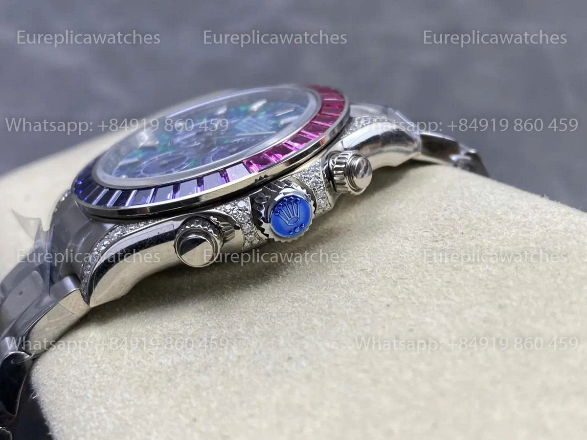 G1F Factory Rolex Daytona 126596SABV – Gemstone Dial