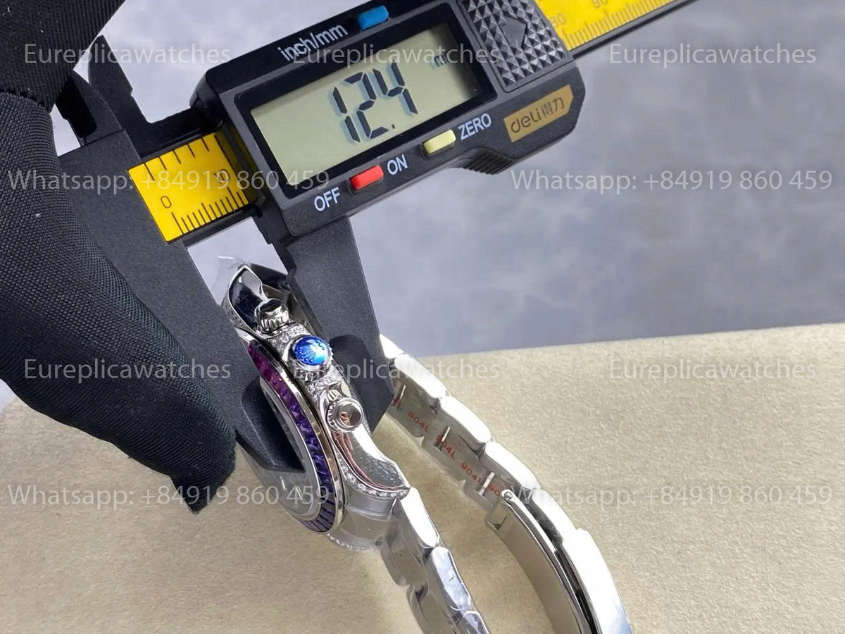 G1F Factory Rolex Daytona 126596SABV – Gemstone Dial