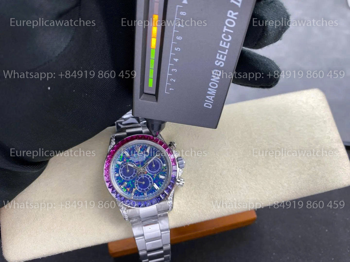 G1F Factory Rolex Daytona 126596SABV – Gemstone Dial