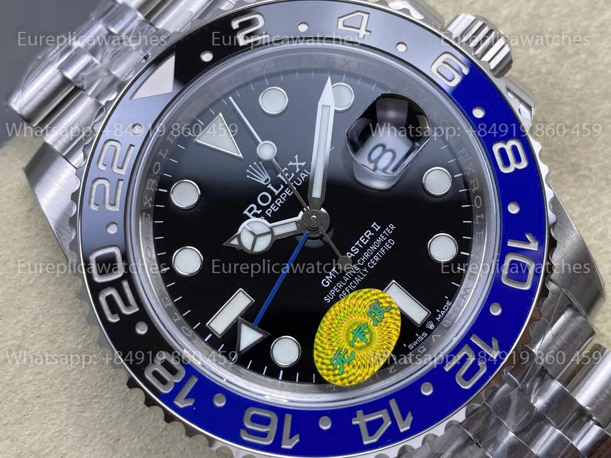 VSF Rolex GMT-Master II 40 126710BLNR-0002 Dandong 3285 Uhrwerk V3 VS Factory