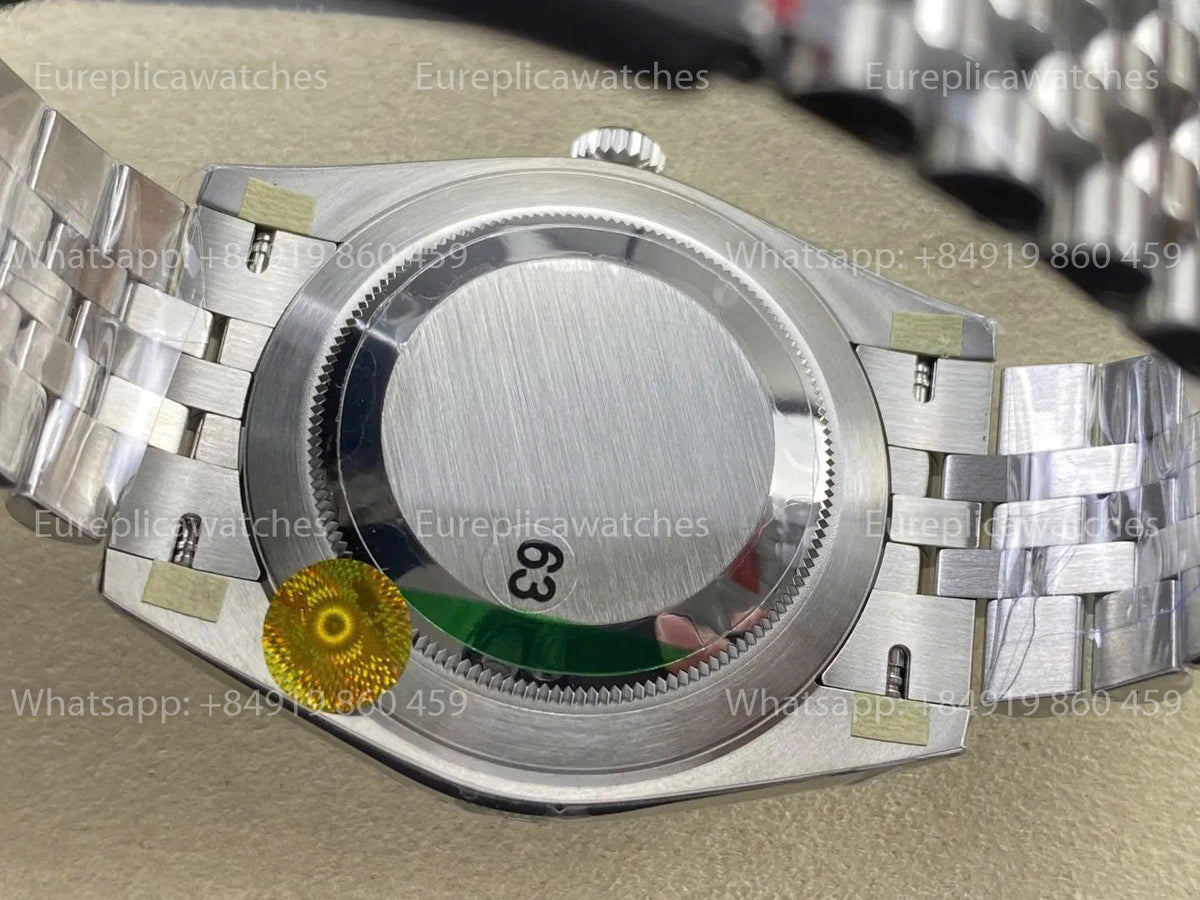 VS Factory Rolex Datejust 41mm 126334 V3 – Grünes Strichindex-Zifferblatt | Unruh mit freier Spirale