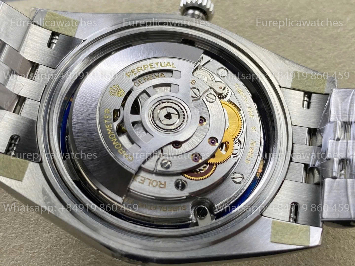 VS Factory Rolex Datejust 41mm 126334 V3 – Grünes Strichindex-Zifferblatt | Unruh mit freier Spirale